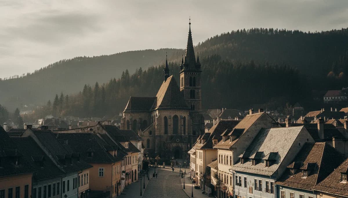 Brasov — peisaj urban arhitectural