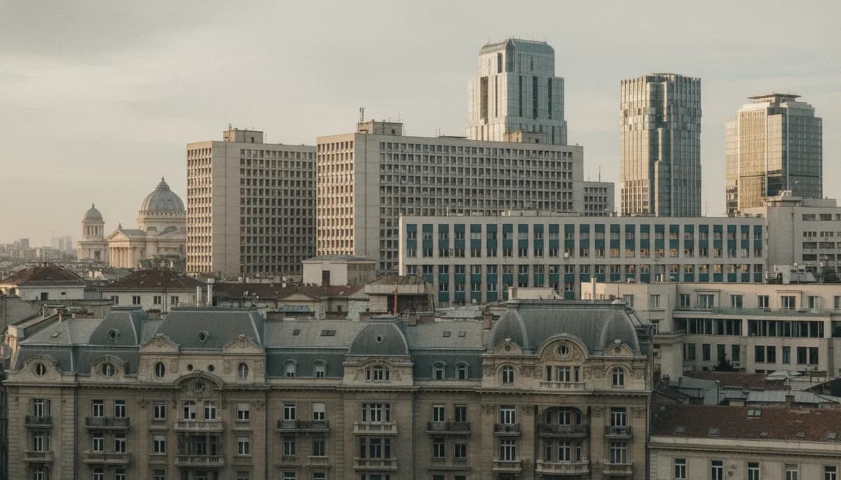 Bucuresti — peisaj urban arhitectural